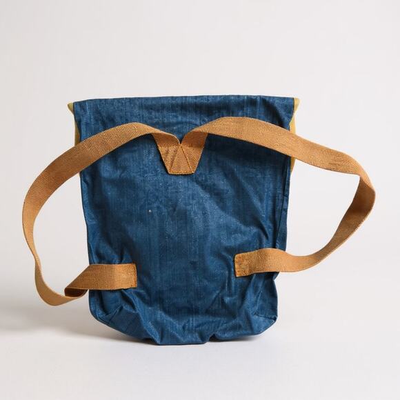 Vintage Levi's Denim Orange Tab Backpack - Picture 2 of 2